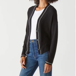 Michael Stars Noah Cardigan with stitching